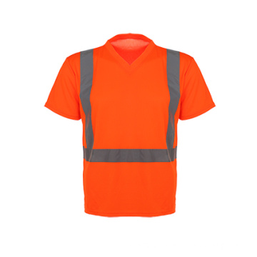 Short Sleeve High Visibility Safety T-Shirrt